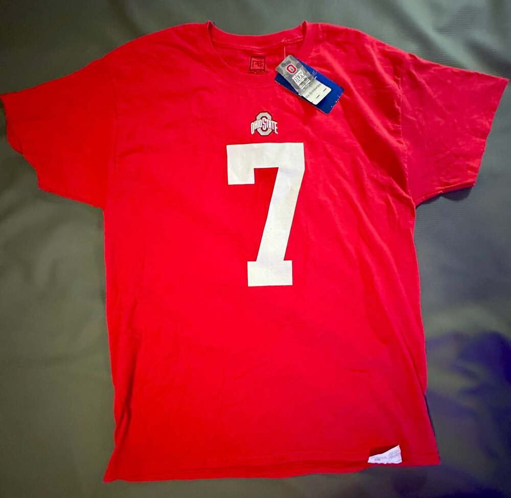 Ohio State Buckeyes #7 Stroud T-Shirt